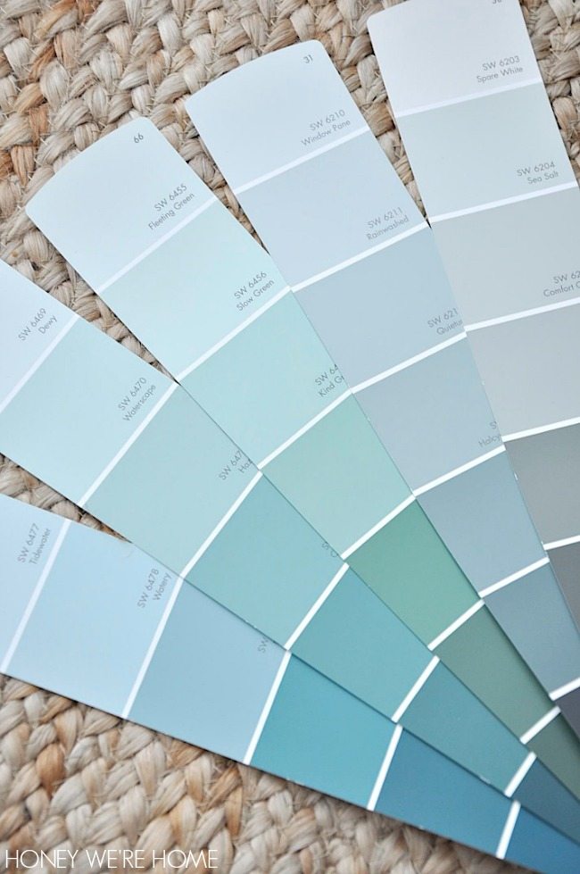 Choosing Paint for the Dining Room Sherwin Williams Sea