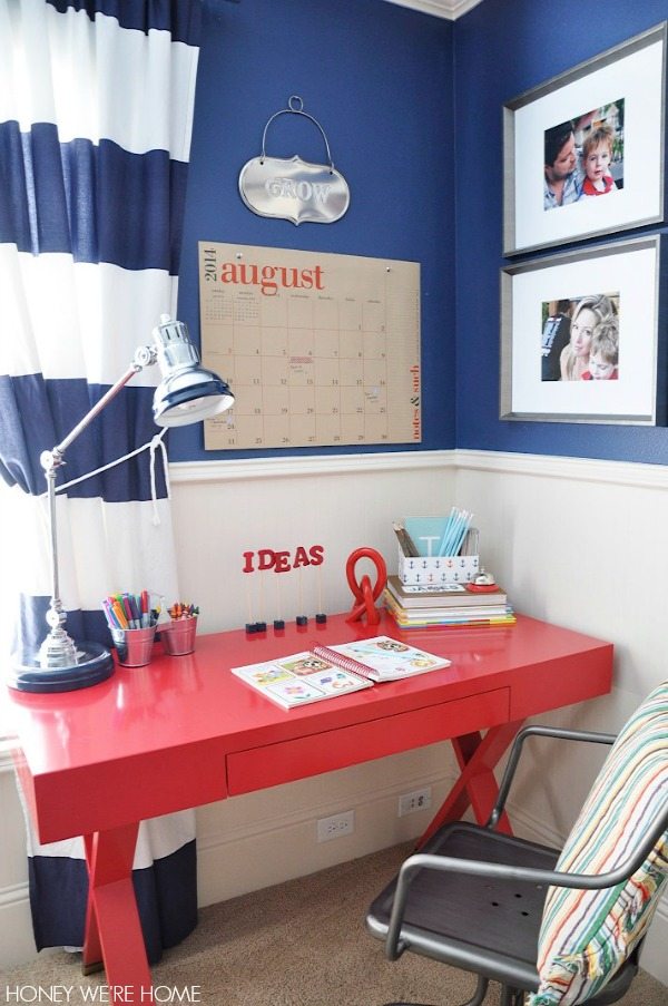 Back To School Kid Space With Josephine Desk Honey We Re Home