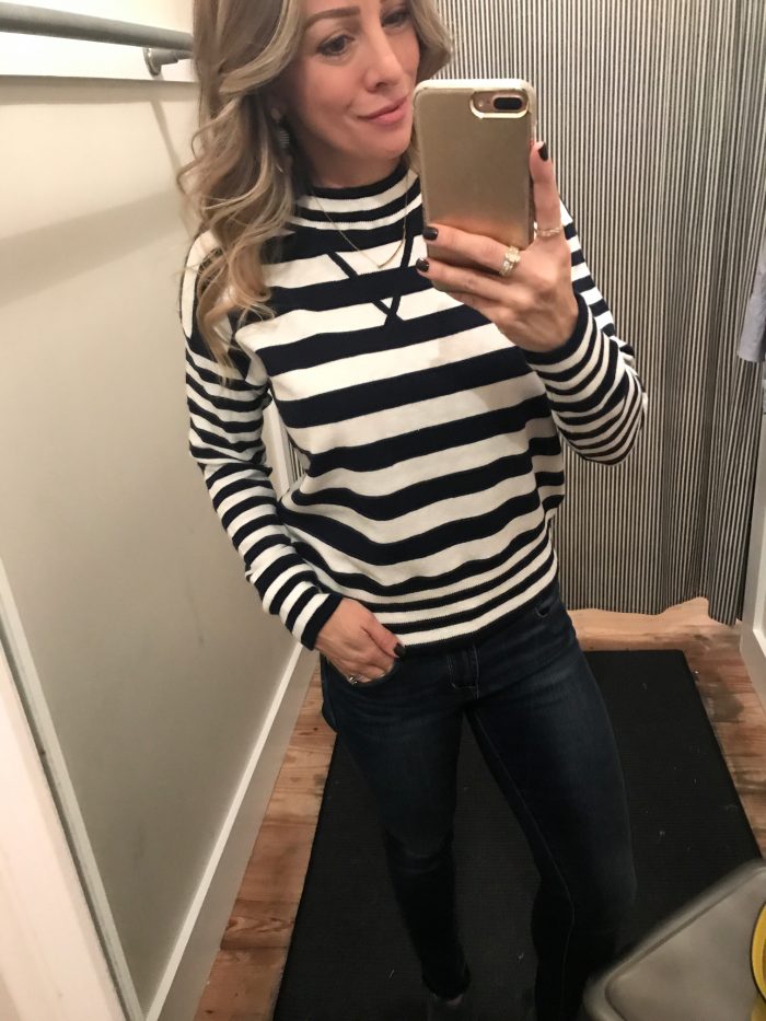 Madewell striped sweater