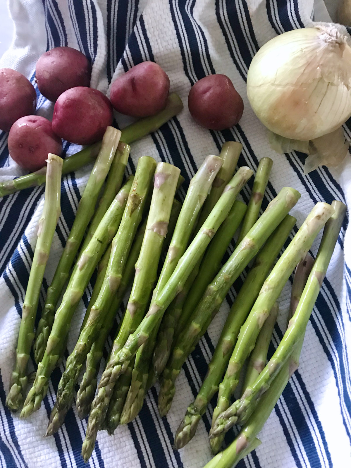 Roasted asparagus