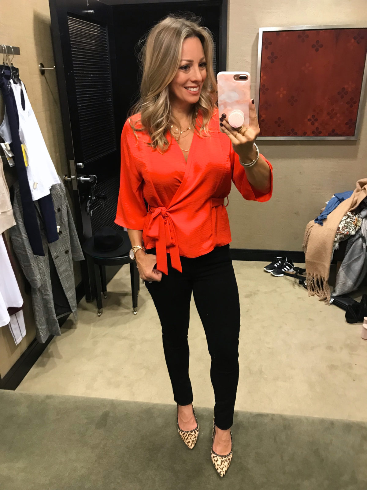 2018 nordstrom anniversary sale wrap top try on haul