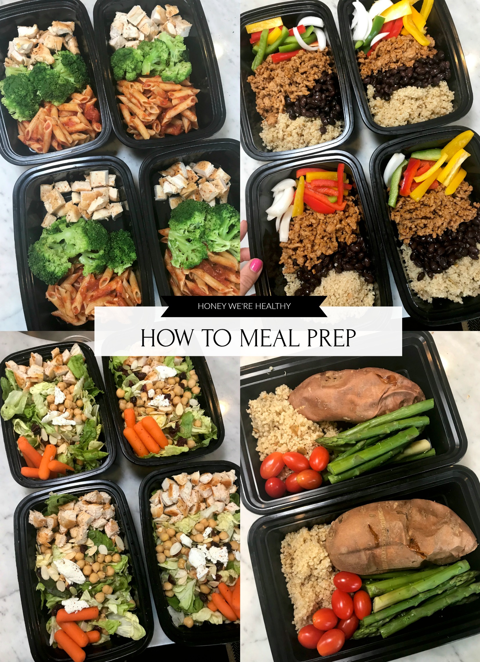 how to meal prep for the week