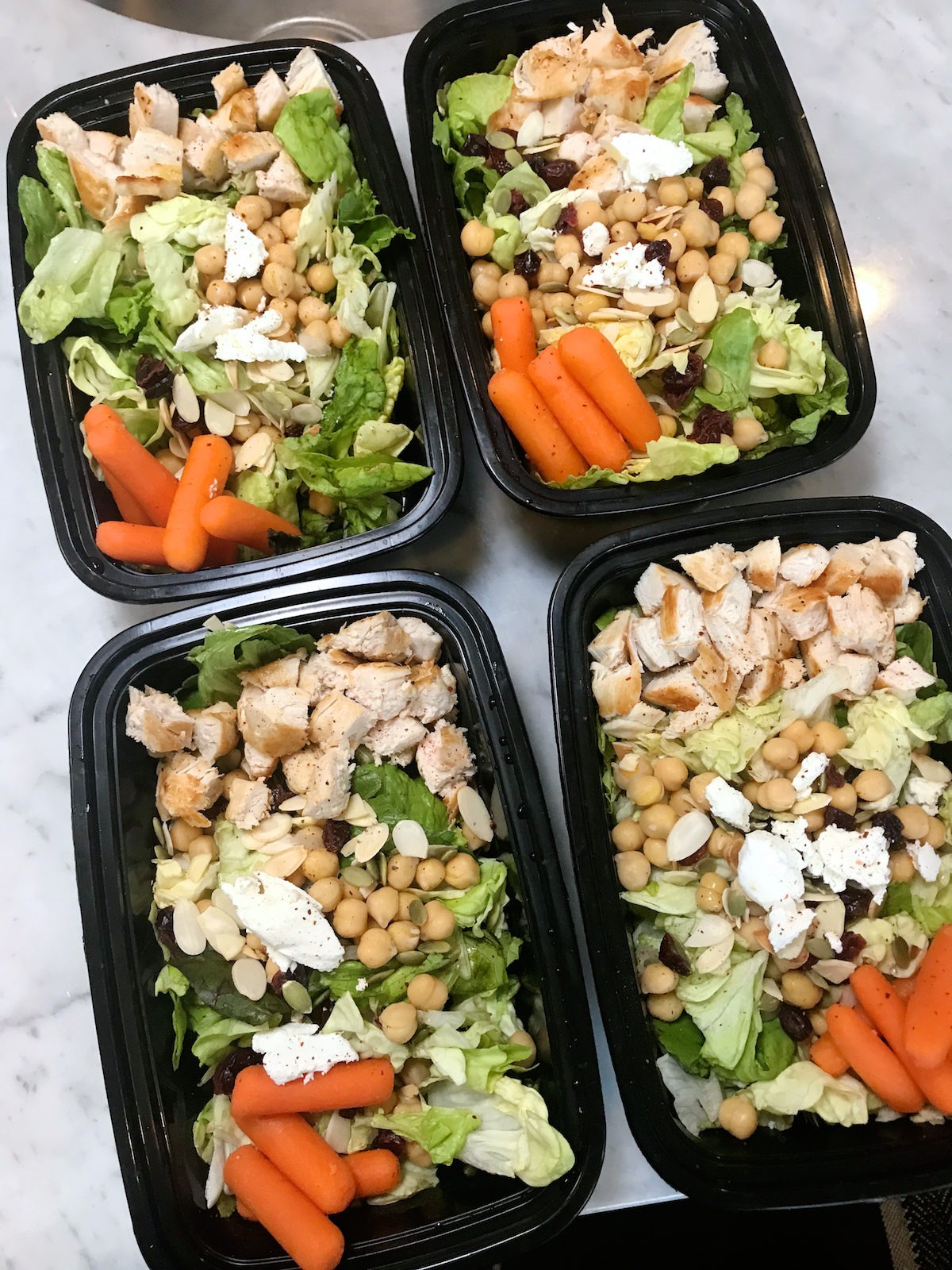 How to Meal Prep for the Week grilled chicken salad recipe