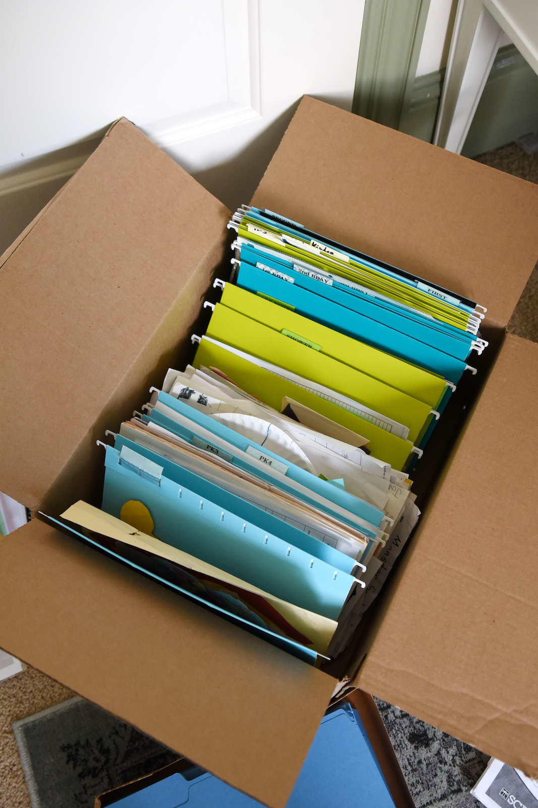 How to Organize Kids Paperwork 