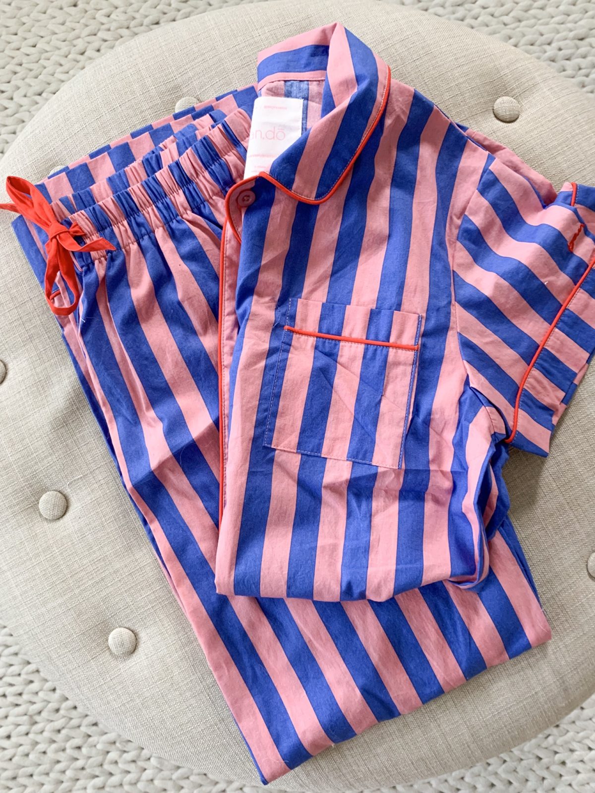 striped pajamas