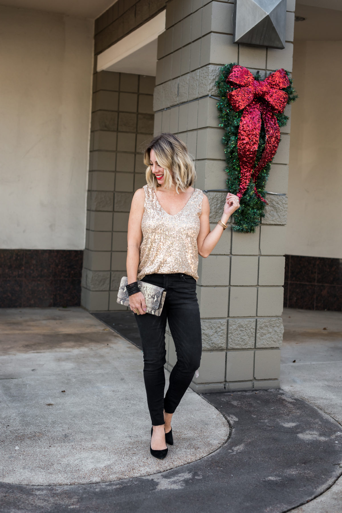Nordstrom Tank and Jeans 