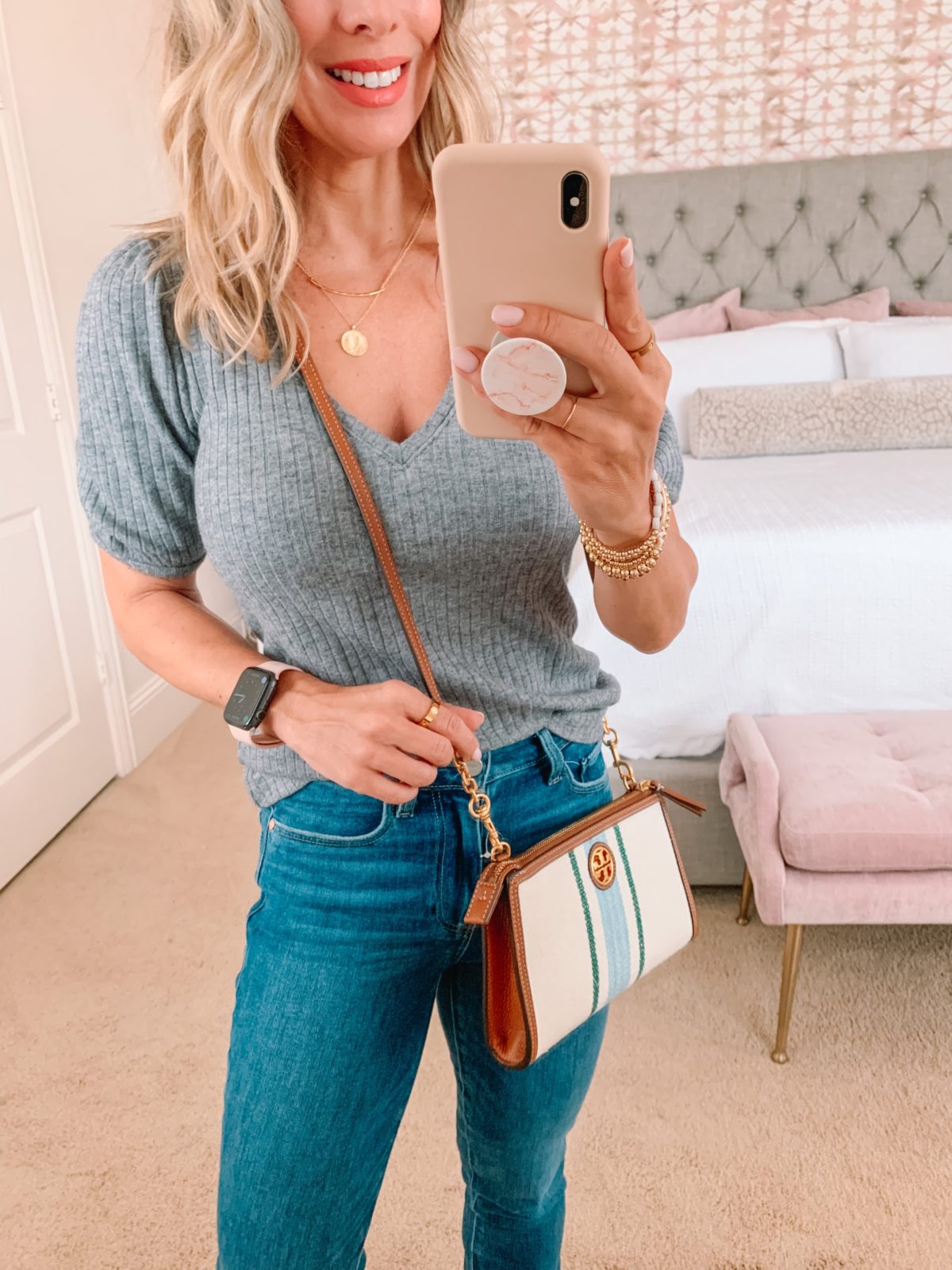 Nordstrom Anniversary Sale, Top, Jeans, Mules, Crossbody 