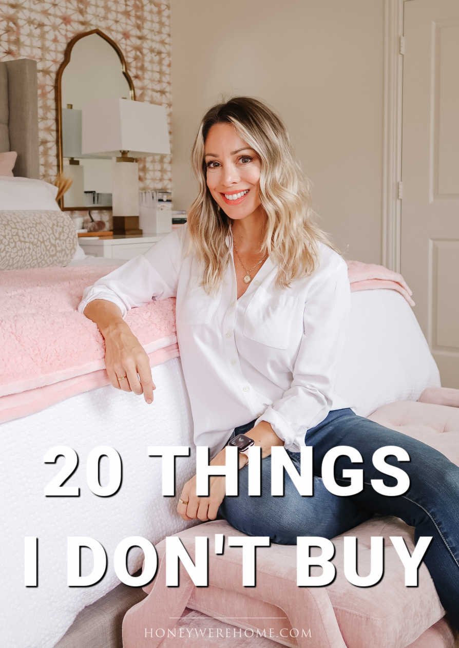 20 thing I don't buy