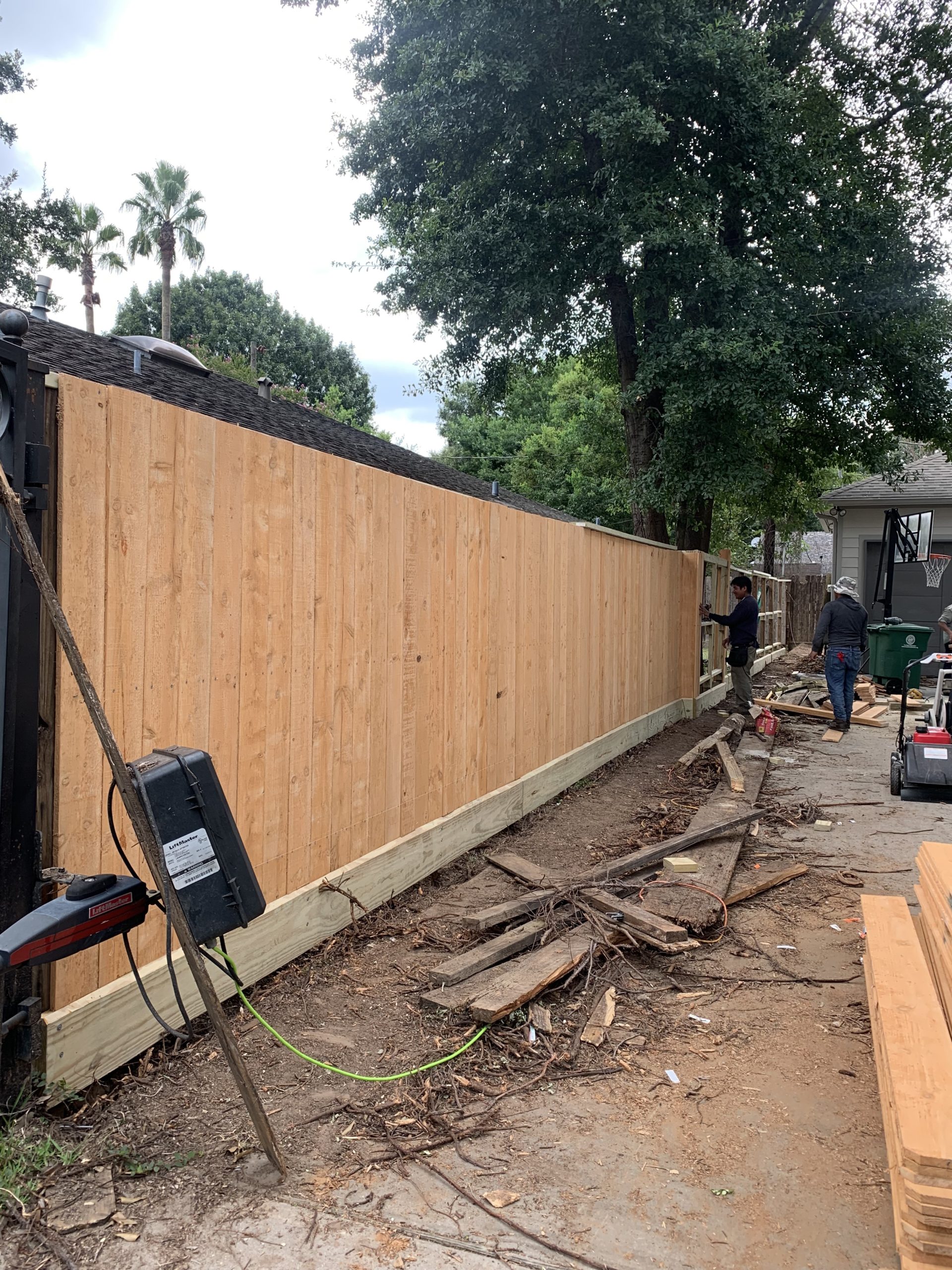 Wooden Fence Update 